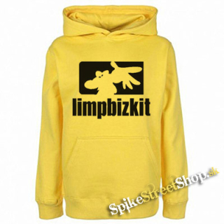 LIMP BIZKIT - Spray Logo - žltá pánska mikina