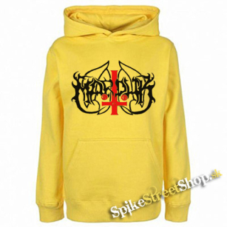 MARDUK - Red Cross Logo - žltá pánska mikina