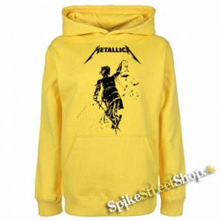 METALLICA - And Justice For All - žltá pánska mikina