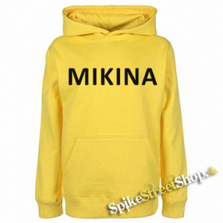 MIKINA - žltá pánska mikina