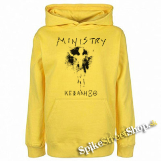 MINISTRY - Psalm 69 - žltá pánska mikina