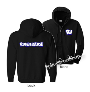 RUMBLEVERSE - Logo Blue White - mikina na zips