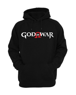 GOD OF WAR - Logo - čierna detská mikina