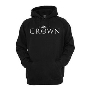 THE CROWN - Logo Netflix Bestseller - čierna pánska mikina