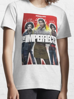 THE IMPERFECTS - Nedokonalí - biele dámske tričko