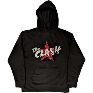 CLASH - Star Logo - čierna pánska mikina