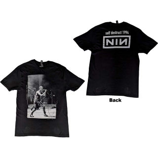 NINE INCH NAILS - Self Destruct '94 - čierne pánske tričko