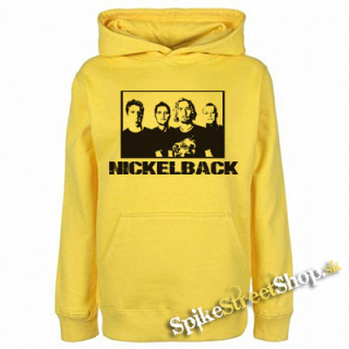 NICKELBACK - žltá pánska mikina