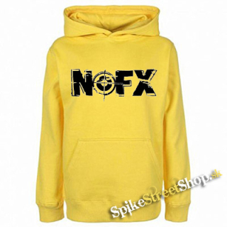 NOFX - Logo - žltá pánska mikina