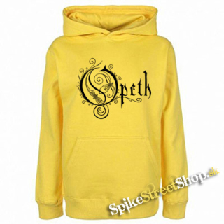 OPETH - žltá pánska mikina