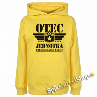 OTEC - Jednotka pre špeciálne úlohy - žltá pánska mikina
