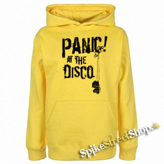 PANIC AT THE DISCO - Logo - žltá pánska mikina