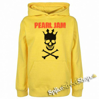 PEARL JAM - Riot - žltá pánska mikina
