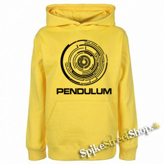 PENDULUM - Circle - žltá pánska mikina