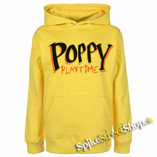 POPPY PLAYTIME - Logo - žltá pánska mikina