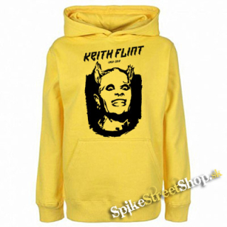 PRODIGY - Keith Flint - žltá pánska mikina