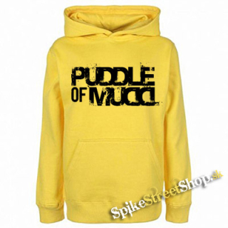 PUDDLE OF MUDD - Logo - žltá pánska mikina