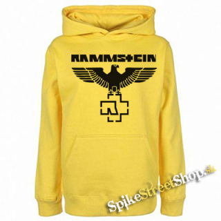 RAMMSTEIN - Eagle - žltá pánska mikina