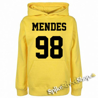 SHAWN MENDES - Mendes 98 - žltá pánska mikina