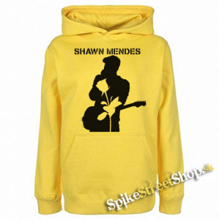 SHAWN MENDES - Rose Portrait - žltá pánska mikina