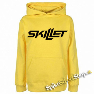 SKILLET - Logo - žltá pánska mikina
