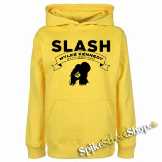 SLASH - Conspirators - žltá pánska mikina