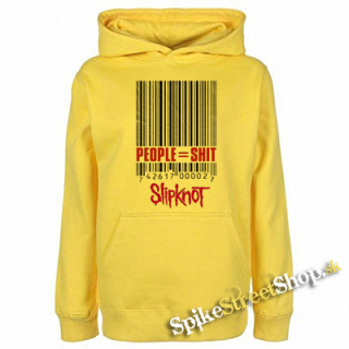 SLIPKNOT - People Shit Red - žltá pánska mikina