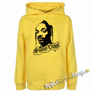 SNOOP DOGG - Logo & Portrait - žltá pánska mikina