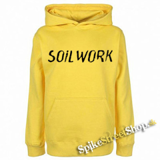 SOILWORK - Logo - žltá pánska mikina