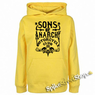 SONS OF ANARCHY - Motorcycle - žltá pánska mikina