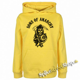 SONS OF ANARCHY - Reaper - žltá pánska mikina
