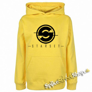 STARSET - Logo - žltá pánska mikina