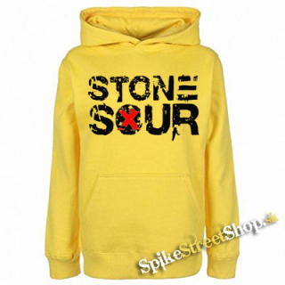 STONE SOUR - Logo - žltá pánska mikina