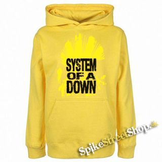 SYSTEM OF A DOWN - Sun - žltá pánska mikina