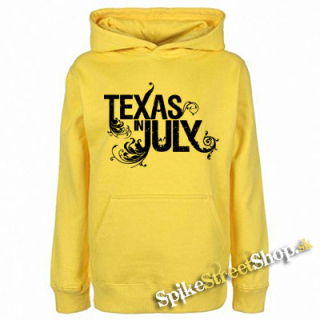 TEXAS IN JULY - žltá pánska mikina