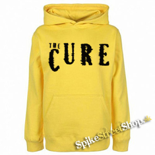 THE CURE - Logo - žltá pánska mikina