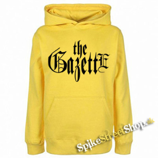 THE GAZETTE - Logo - žltá pánska mikina