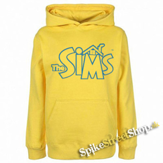 THE SIMS - Logo - žltá pánska mikina