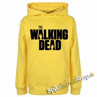 THE WALKING DEAD - Logo - žltá pánska mikina