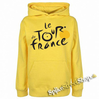 TOUR DE FRANCE - žltá pánska mikina