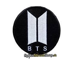 BTS - BANGTAN BOYS - Logo - nažehlovacia nášivka