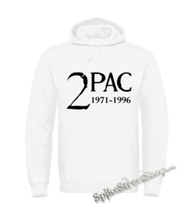 2 PAC - 1971-1996 - biela pánska mikina