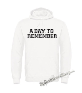 A DAY TO REMEMBER - Logo - biela pánska mikina