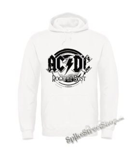AC/DC - Rock Or Bust - biela pánska mikina