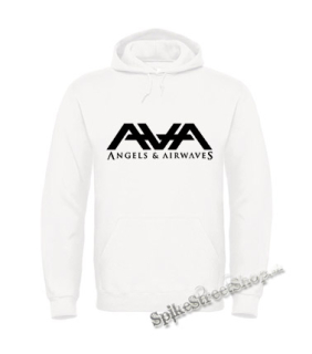 ANGELS AND AIRWAVES - Logo - biela pánska mikina