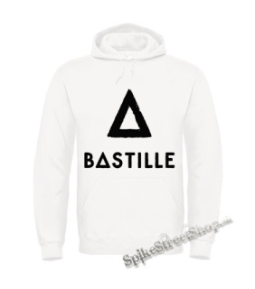 BASTILLE - Logo - biela pánska mikina