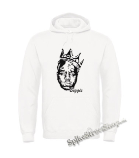 BIGGIE SMALLS - Portrait - biela pánska mikina