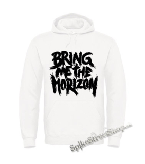 BRING ME THE HORIZON - Painted Logo - biela pánska mikina