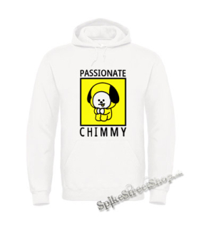 BT21 - Passionate Chimmy - biela pánska mikina