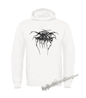 DARKTHRONE - Logo - biela pánska mikina